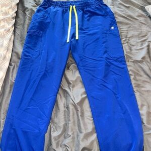 Figs Electric Blue Yola High Waisted